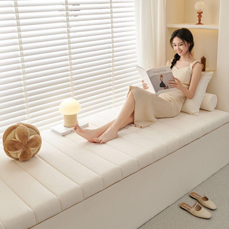 Home Textiles Luxury - Abnehmbares Teddy-Samt Fensterkissen Luxuriöser Moderner Stil