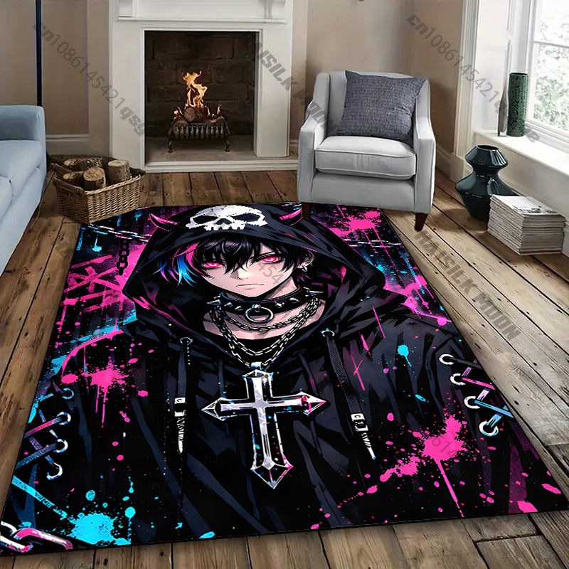 Home Textiles Luxury - 3D COOL Anime Boy Teppich im