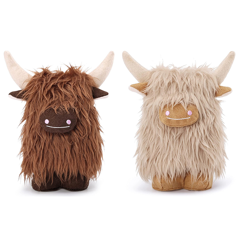 Highland Home Textiles - Nordische Bauernhof-Zwergenfigur Kälber-Gnom-Herde Kollektion Highland-Kuh-Gnome Geburtstagsdekorationen