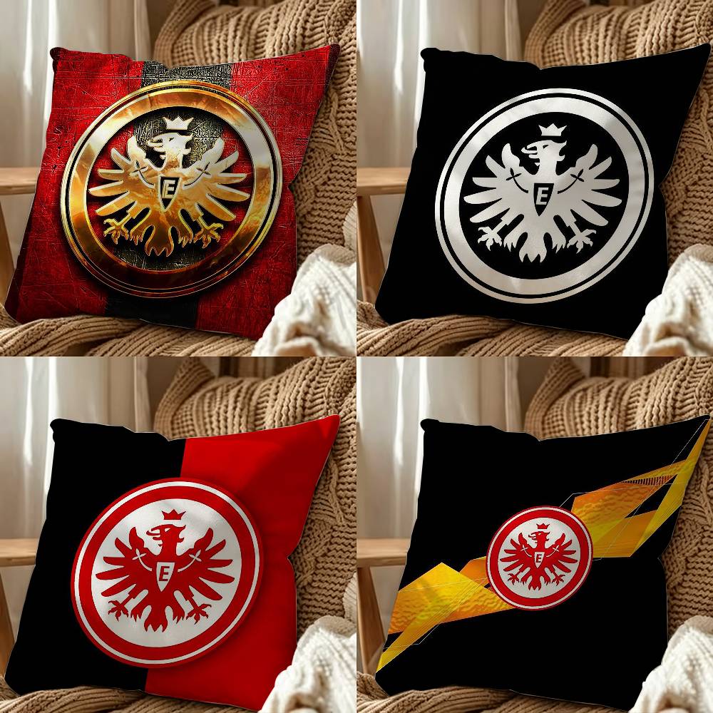 Home Textiles Frankfurt - E-Eintracht F-Frankfurt Berühmter doppelseitig bedruckter Kissenbezug