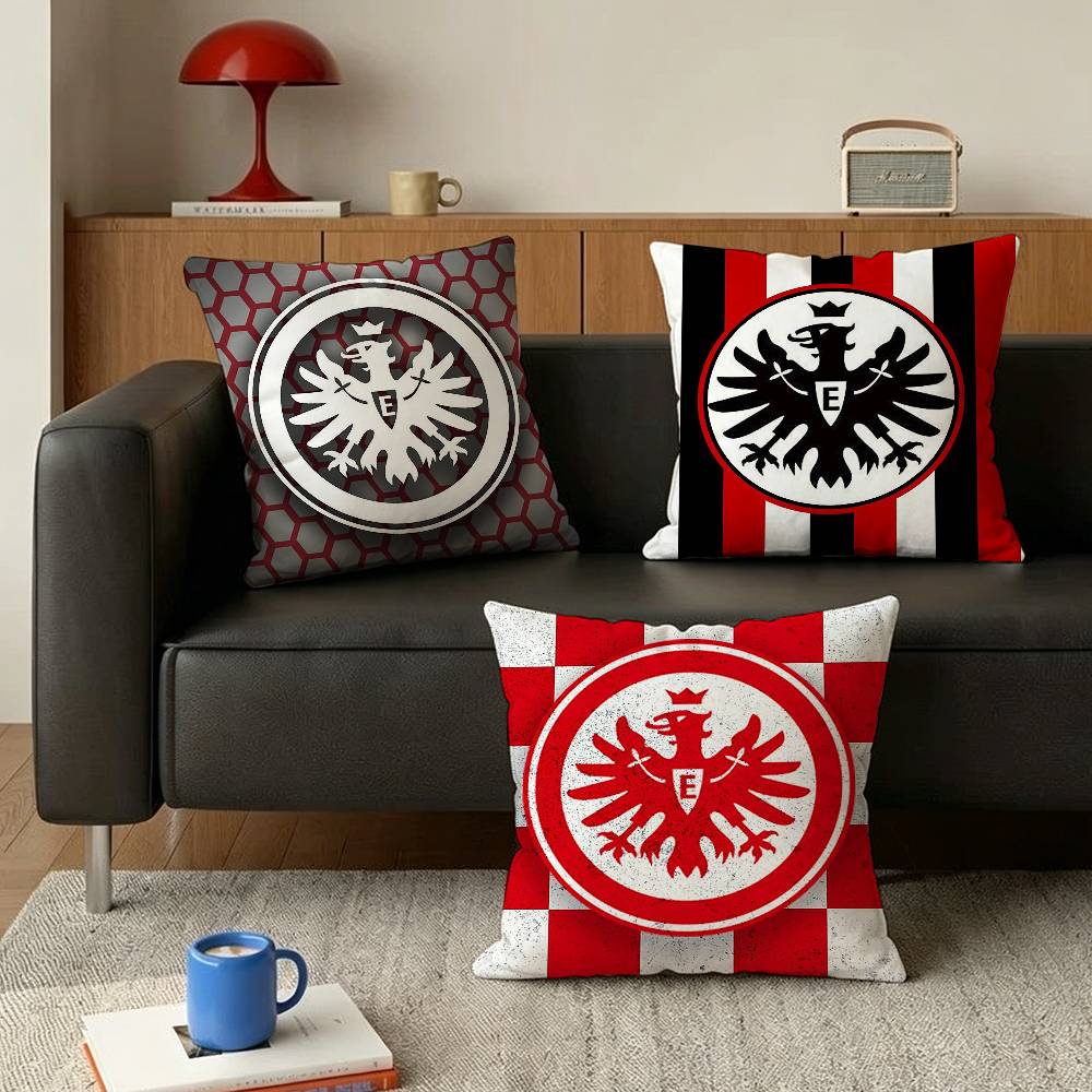 Home Textiles Frankfurt - E-Eintracht F-Frankfurt Famous Quadratischer Kissenbezug in