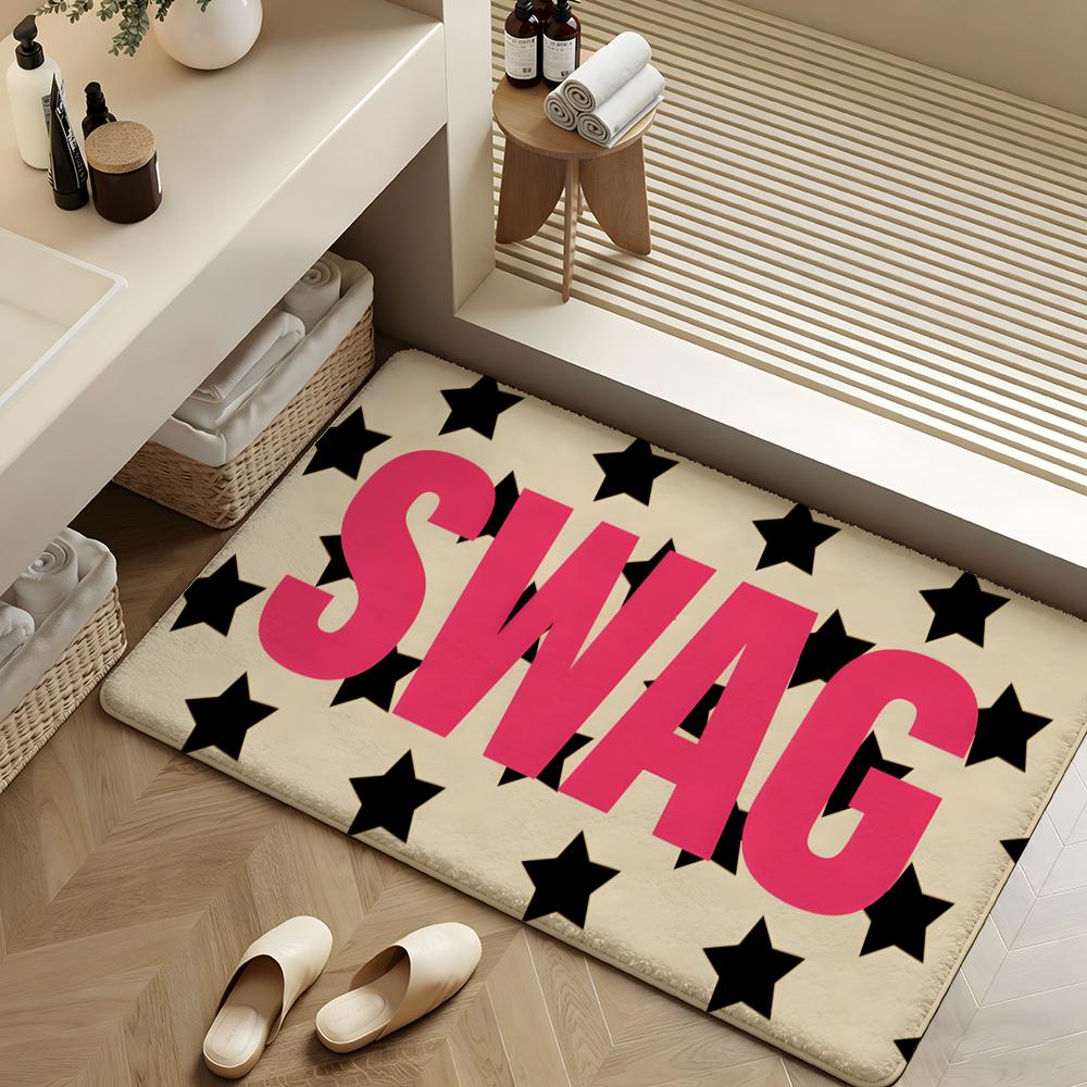 Home Textiles Trends - Street Trend Swag Style Bodenmatte, weicher