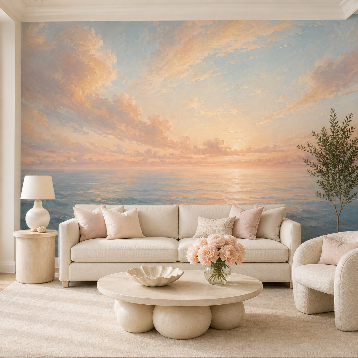 Pastellfarbene Meeres-Sonnenau – Sunrise Home Textiles & Apparel Bewertung und Preis