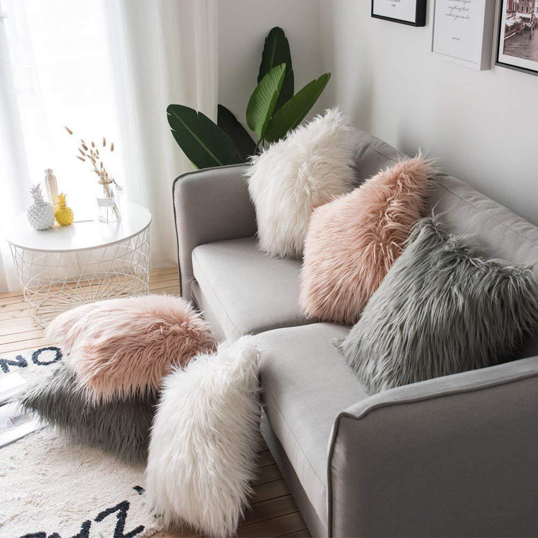 Weiche Lange Pelz Flauschigen  – Home Textiles Luxury Bewertung und Preis