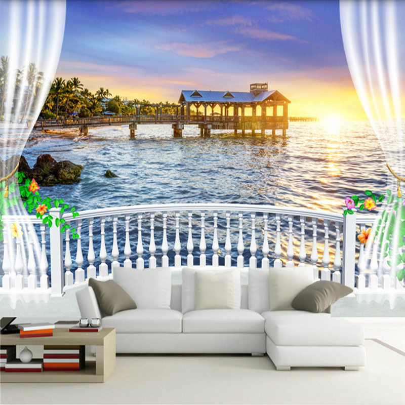 Individuelle Fototapete 3D Bal – Sunrise Home Textiles & Apparel Bewertung und Preis