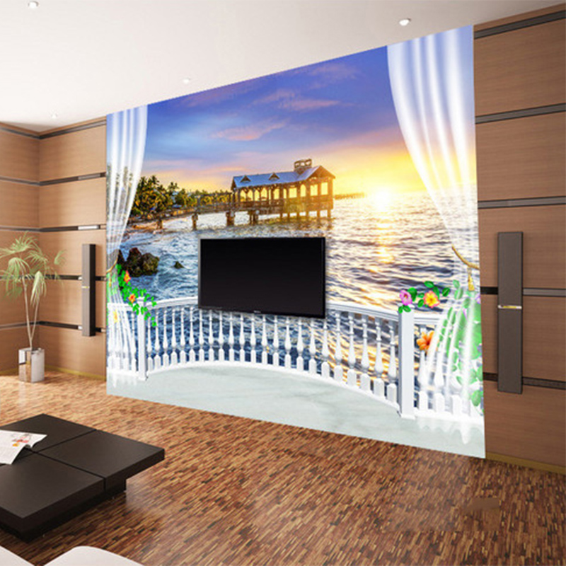 Individuelle Fototapete 3D Bal – Sunrise Home Textiles & Apparel Bewertung und Preis