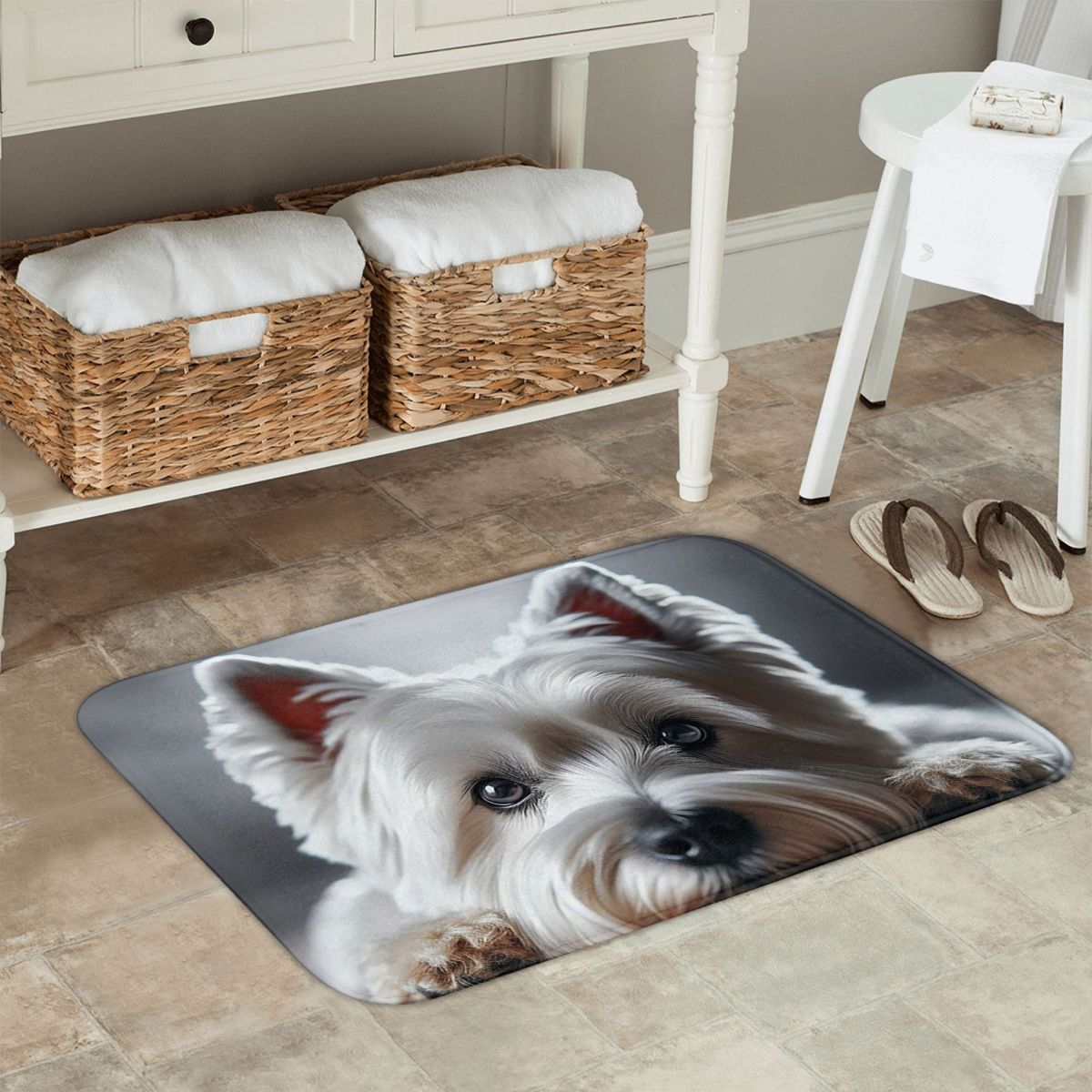 Niedlicher West Highland White – Highland Home Textiles Bewertung und Preis