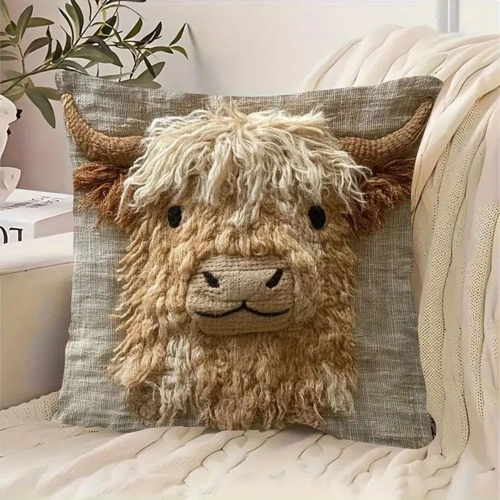 Tierdruck 45cm Kissenbezug Hig – Highland Home Textiles Bewertung und Preis