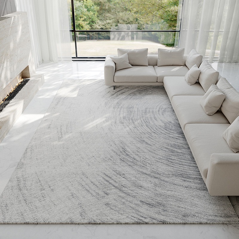 Abstrakter hellgrauer Teppich, – Home Textiles Luxury Bewertung und Preis