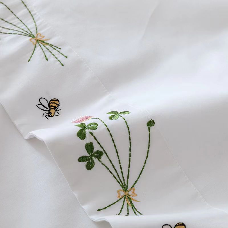 Reinweißes Bettwäsche-Bettlake – Home Textiles Luxury Bewertung und Preis