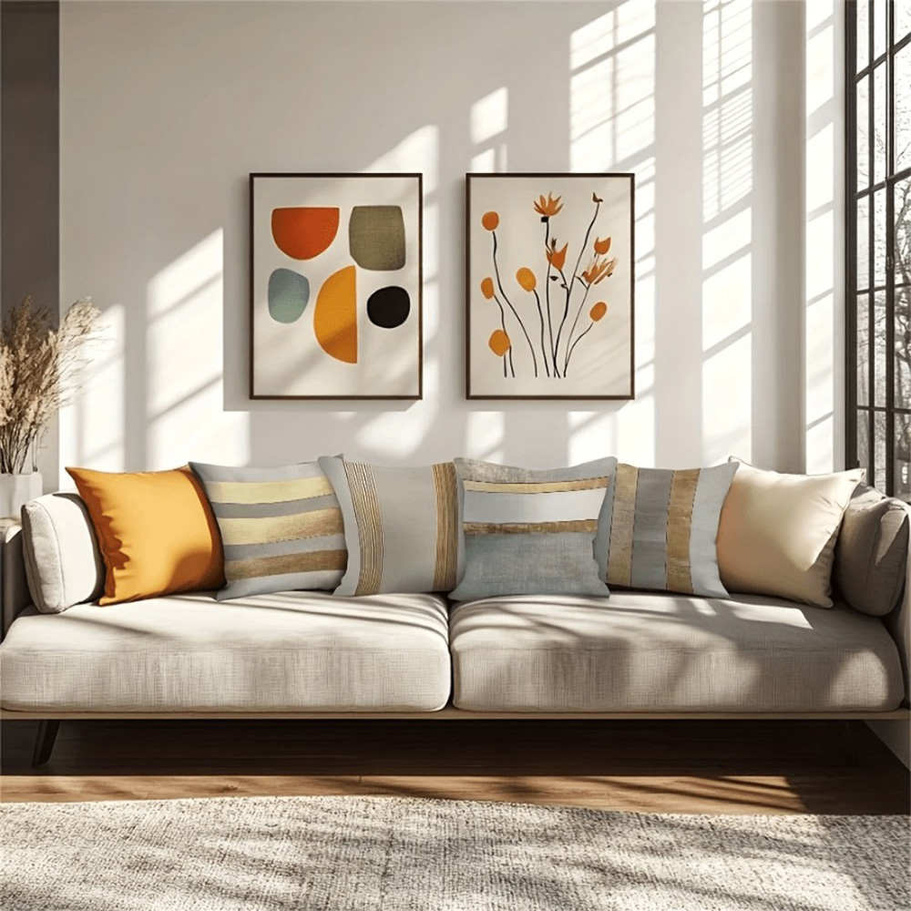 Glamouröse goldene und neutral – Home Textiles Luxury Bewertung und Preis