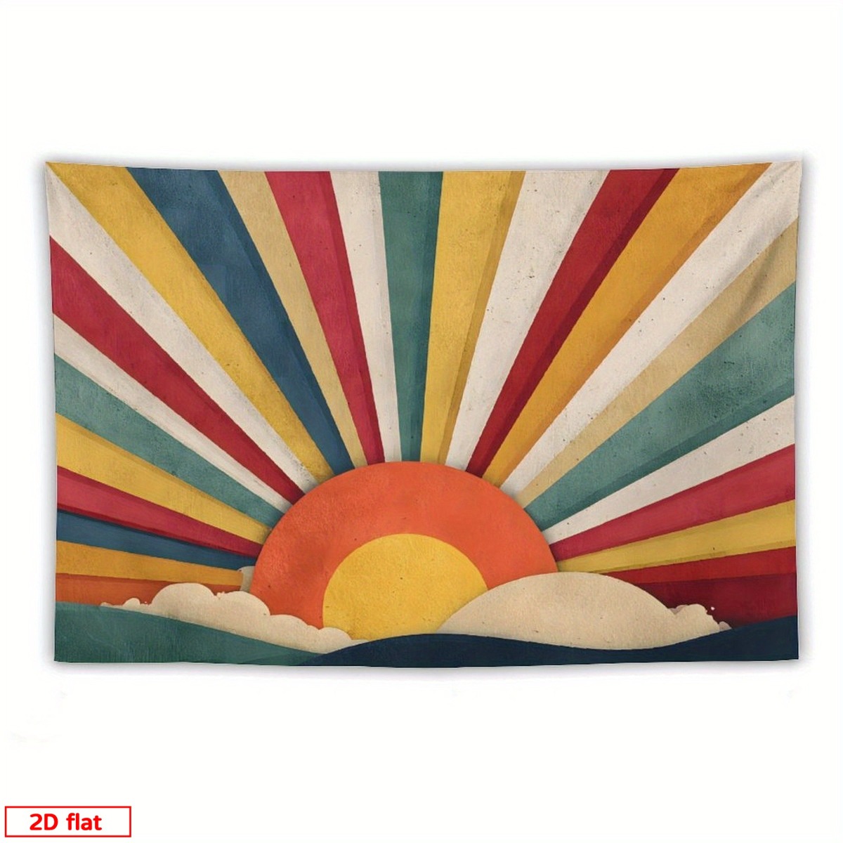 Boho Sonnenstrahlen Retro Wand – Sunrise Home Textiles & Apparel Bewertung und Preis