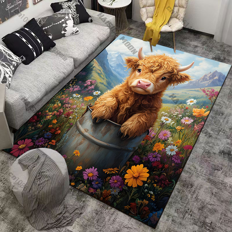 Hochland-Kalb-Blumen-Holzeimer – Highland Home Textiles Bewertung und Preis